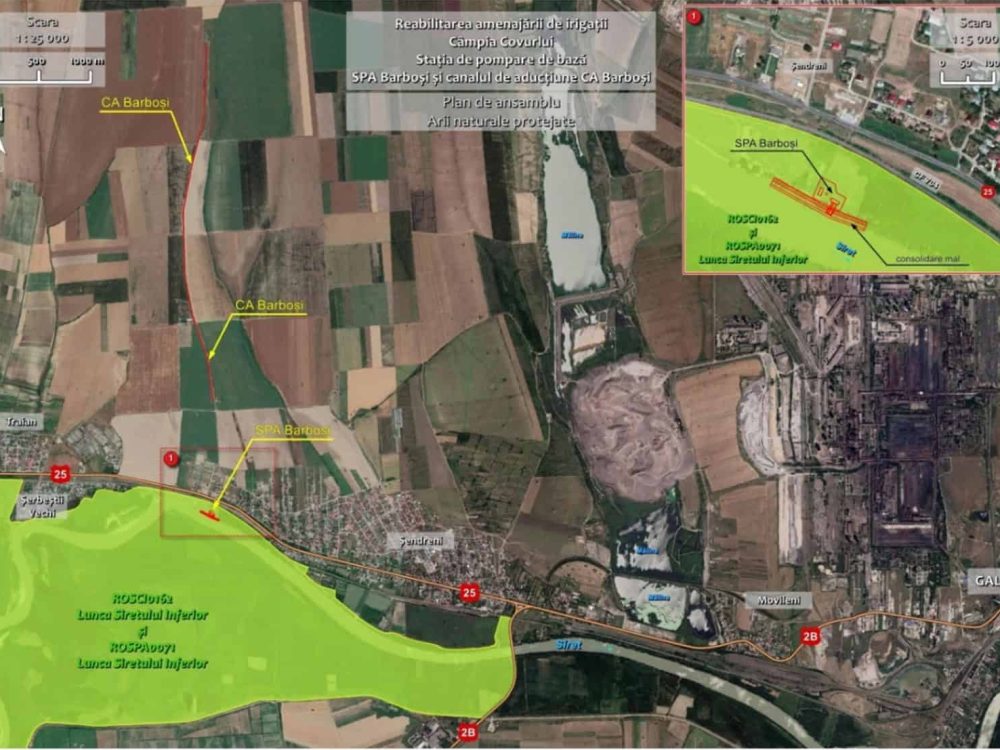 Reabilitarea Amenajării de Irigații Câmpia Covurlui 1